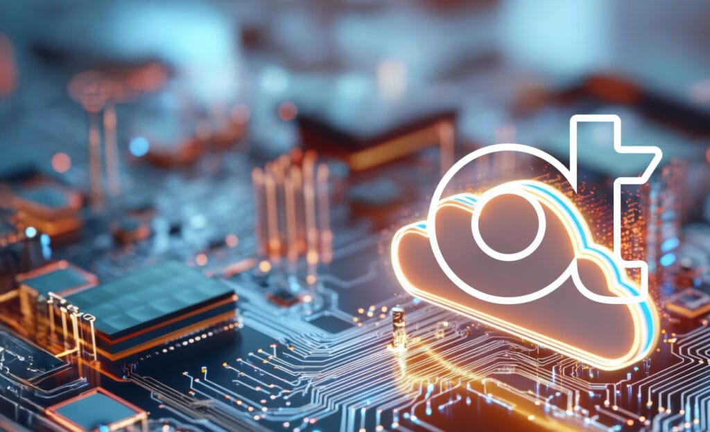 OpenText OT watermark on a background representing enterprise business integration